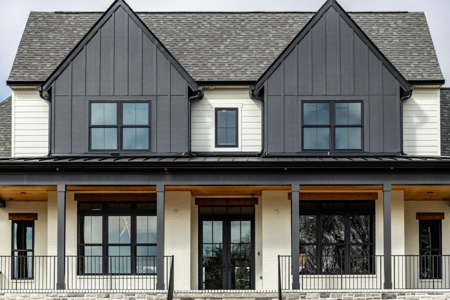 Crisp country modern with a bold edge