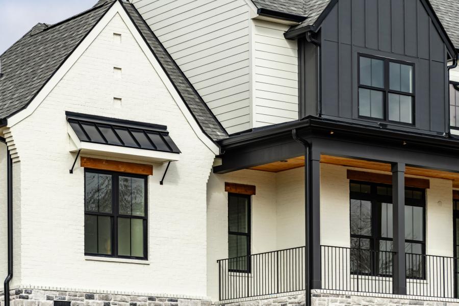 Crisp country modern with a bold edge