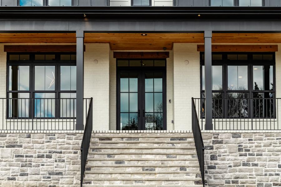 Crisp country modern with a bold edge