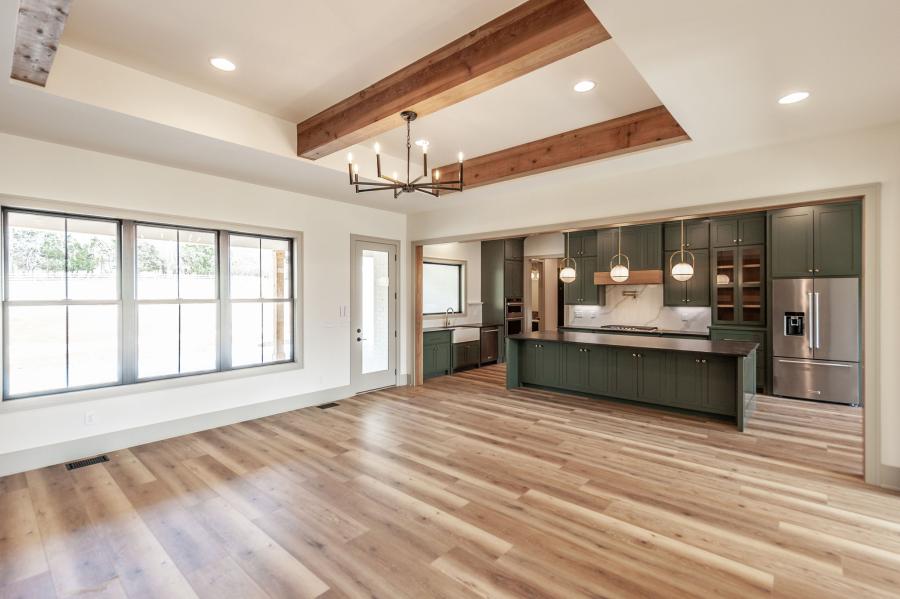 Crisp country modern with a bold edge
