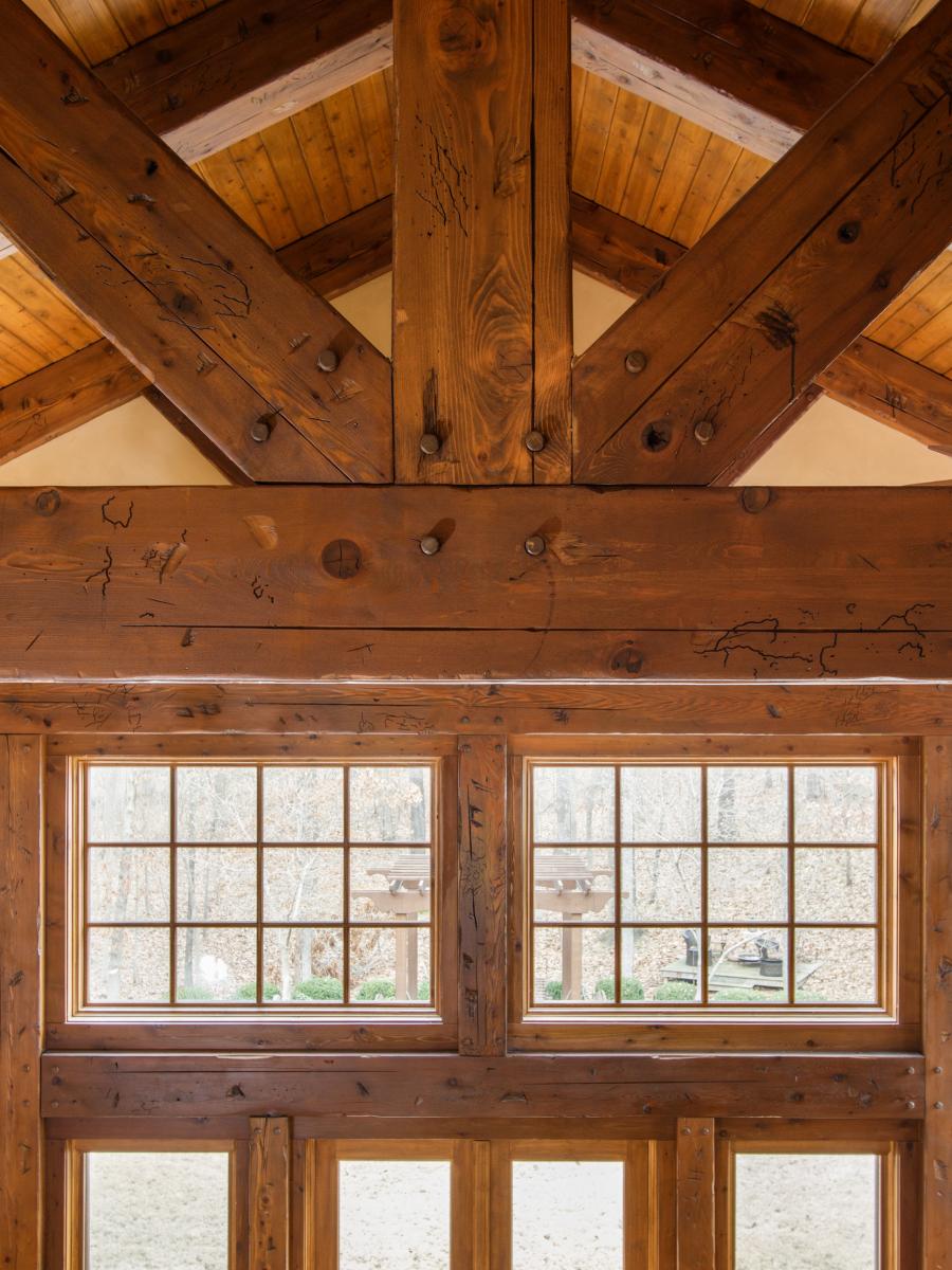 Refined lodge style addition