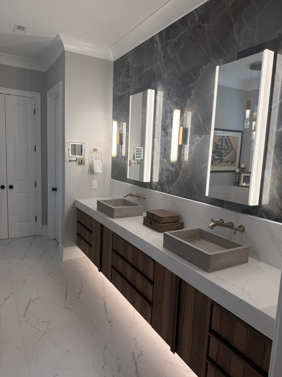 A designer working on a snippet of architecture design