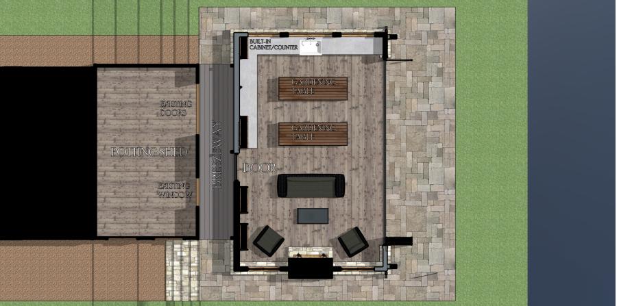 Rustic Garden House Concept