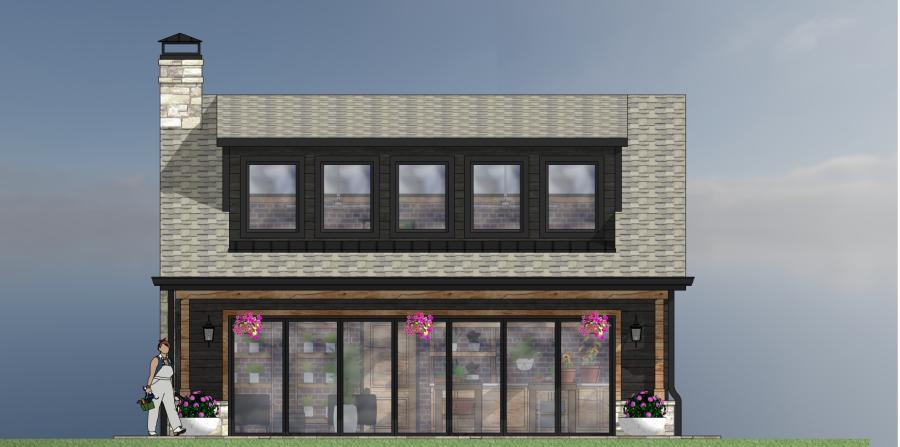 Rustic Garden House Concept
