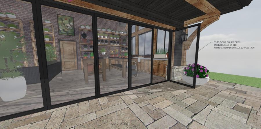 Rustic Garden House Concept