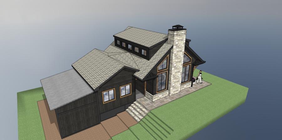 Rustic Garden House Concept